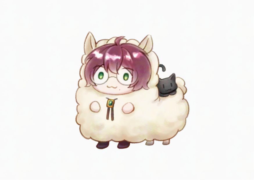 l10vtv's tweet photo. アルパーカー🦙　#夜長に贈り物 https://t.co/fL0H4aaVtG