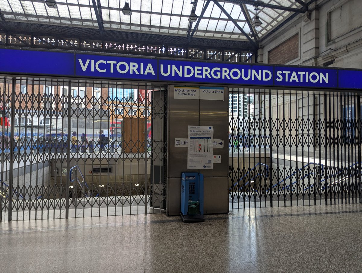 Hopefully one of the candidates at the next mayoral election will have a credible plan to automate the network or impose a no strike agreement so that this great city can't be held to ransom by these selfish people