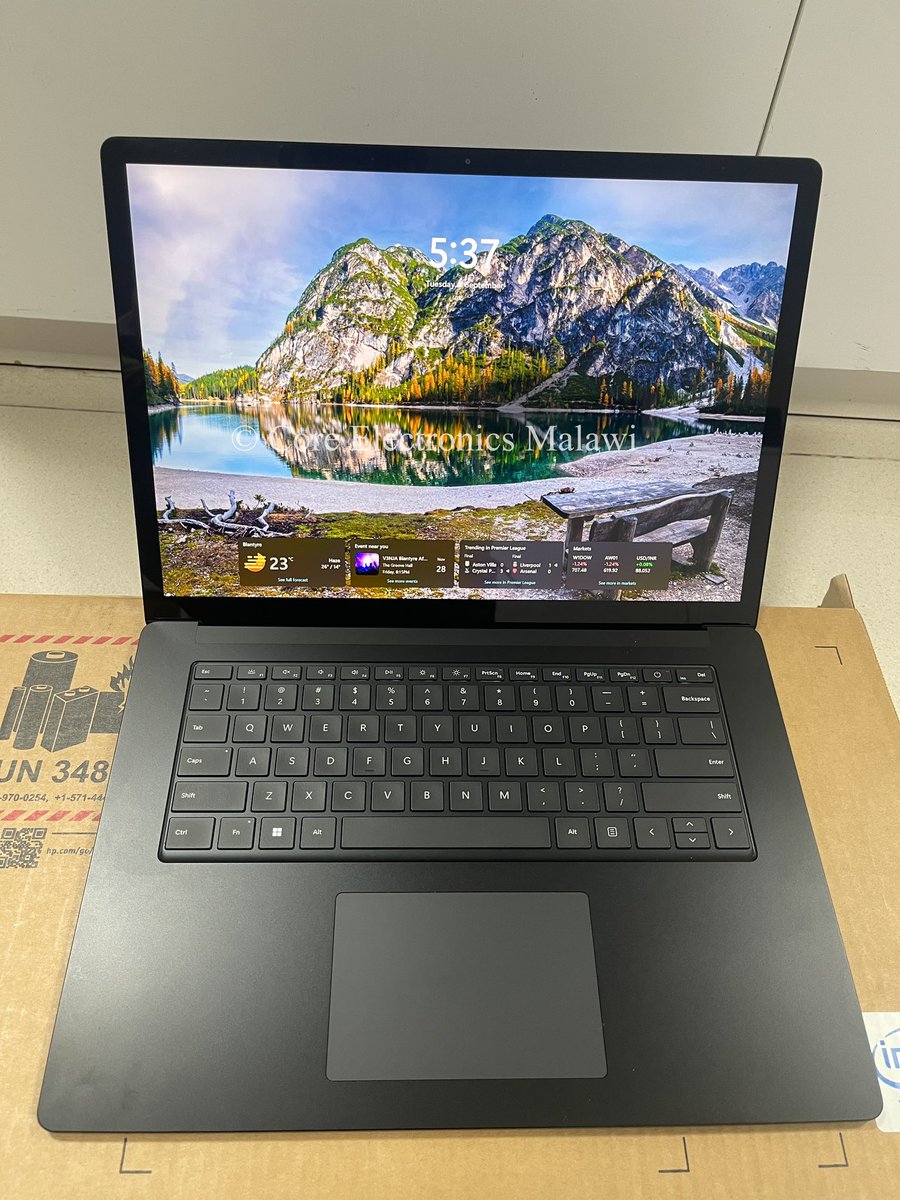 CoreMalawi's tweet image. New W/ No Box Microsoft Surface laptop 5 | Intel core i7 12Th Gen | 10cores/12Threads Upto 4.6GHz | 16GB RAM | 512GB SSD | 14”  2K touch Display | Going at K3,850,000.00 | Contact Contact: ￼0995 47 01 74
#coreelectronicsmalawi #Microsoft