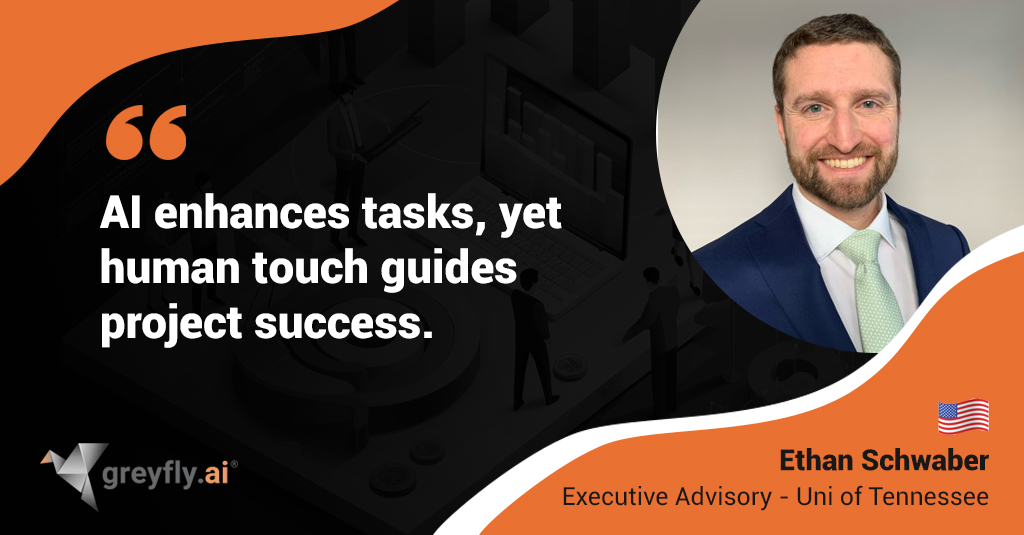 Despite the rise of #AI, the human aspect of project management remains crucial. AI may enhance efficiency, but it cannot fully replace the interpersonal skills and decision-making capabilities that project managers bring to their roles. greyfly.ai/can-ai-increas… #machinelearning