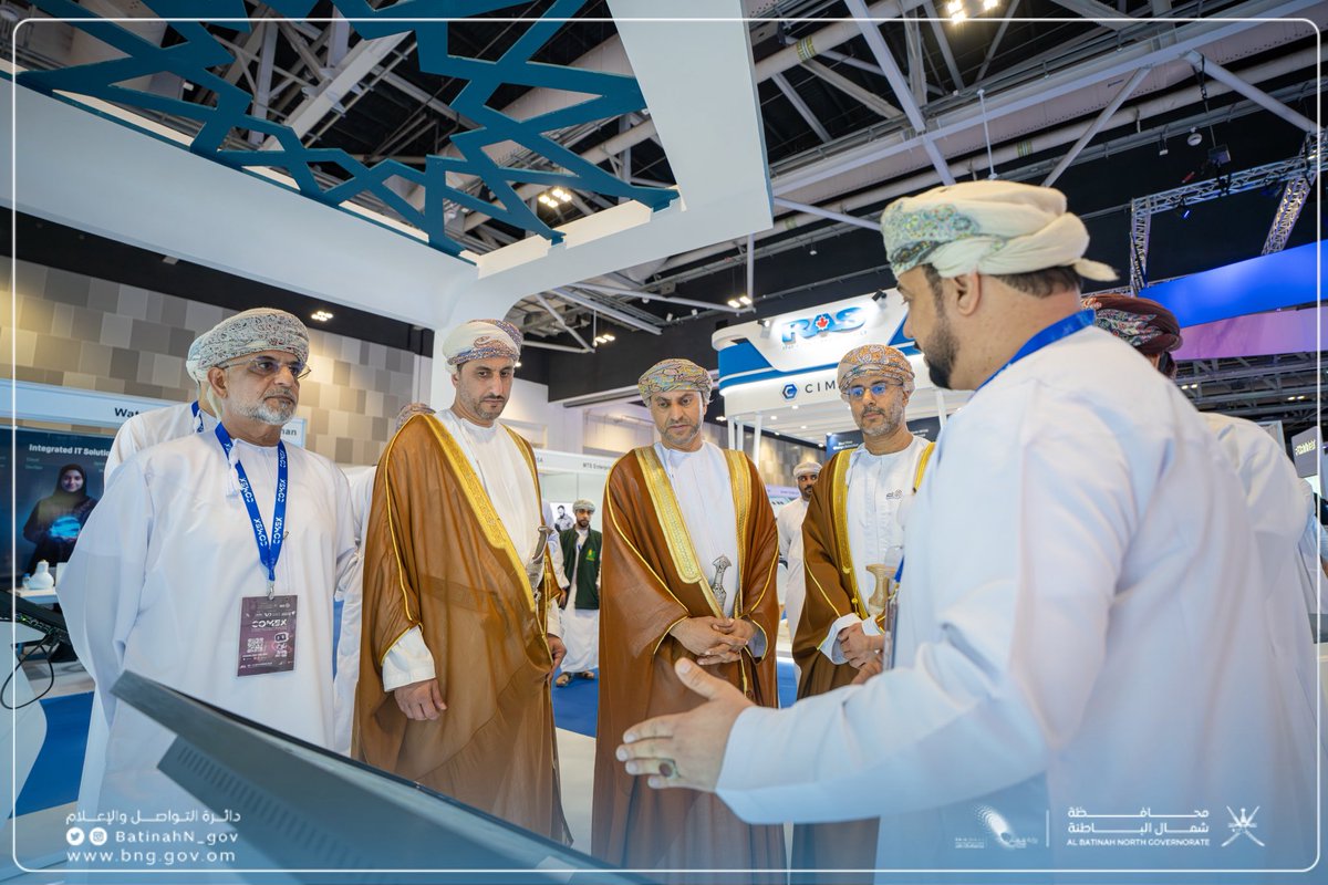 BatinahN_gov's tweet photo. شاركت محافظة #شمال_الباطنة في فعاليات معرض #كومكس العالمي للتكنولوجيا 2025، الذي يقام خلال الفترة من 8 – 11 سبتمبر 2025 بمركز #عُمان للمؤتمرات والمعارض، من خلال جناح خاص استعرض أحدث مشاريعها ومنصاتها الرقمية.

#كومكس2025
#وجهتك_للاستثمار_الرقمي
#تحول https://t.co/CWyjzmdXJV
