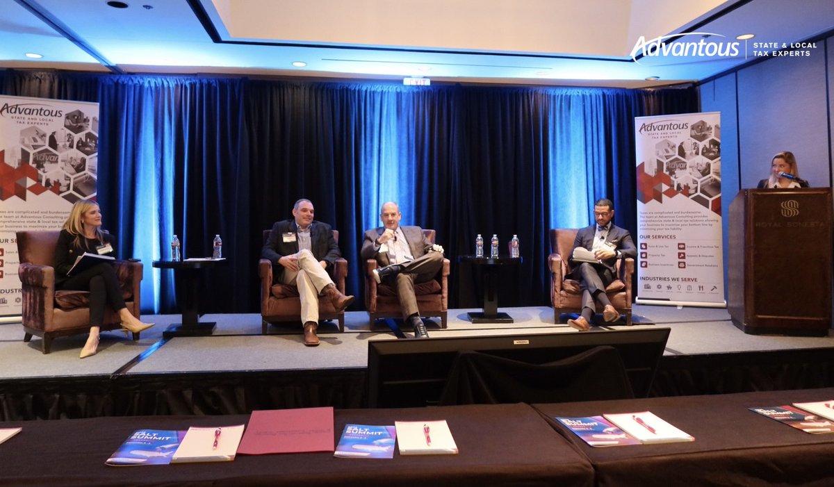 Great discussion at the SALT Summit on key policy &amp; legislative updates in Texas and Louisiana.

👏 Thanks to panelists Jason Brown, Adam Haynes, Megan Mauro, and Carl Walker, as well as moderator Blaike Ordes for sharing their expertise!

#SALTsummit #TaxPolicy