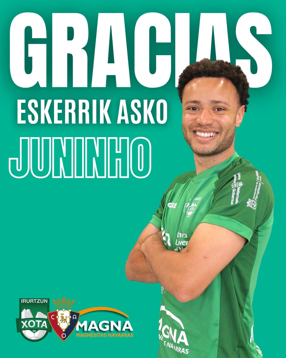 🔴 OFICIAL | 𝐉𝐢𝐦𝐛𝐞𝐞 𝐂𝐚𝐫𝐭𝐚𝐠𝐞𝐧𝐚 𝐝𝐞𝐩𝐨𝐬𝐢𝐭𝐚 𝐥𝐚 𝐜𝐥á𝐮𝐬𝐮𝐥𝐚 𝐝𝐞 𝐉𝐮𝐧𝐢𝐧𝐡𝐨, 𝐪𝐮𝐞 𝐩𝐨𝐧𝐞 𝐟𝐢𝐧 𝐚 𝐬𝐢𝐞𝐭𝐞 𝐚ñ𝐨𝐬 𝐞𝐧 𝐎𝐬𝐚𝐬𝐮𝐧𝐚 𝐌𝐚𝐠𝐧𝐚

El jugador se ha despedido de sus compañeros en el entrenamiento de esta mañana, una vez les ha