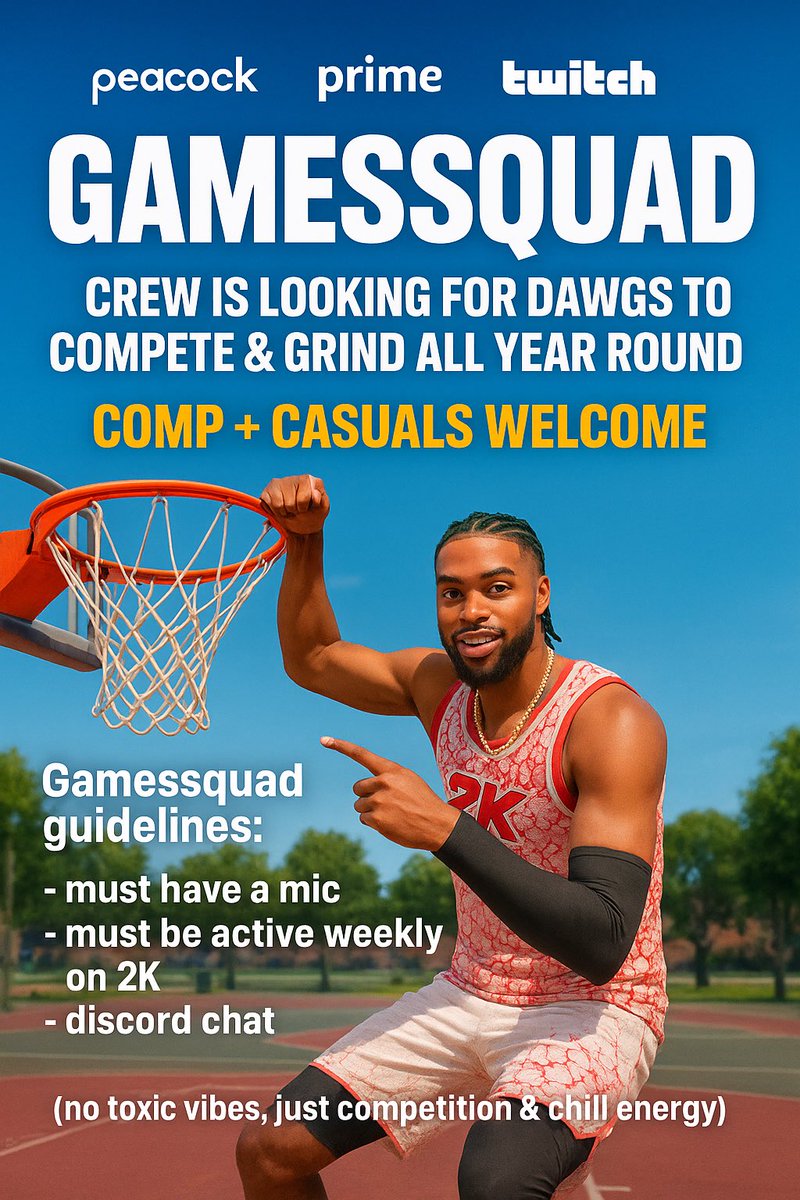 ShawnGamesss's tweet image. GAMESSQUAD CREW INVITATION 
{WE KNOW HOW TO INVITE &amp;amp; PLAY WITH XBOX USERS} COMMENT BELOW OR DM ME 🔥🔥🎥
#2kfreeagent #proam #2kcrew #Recruiting