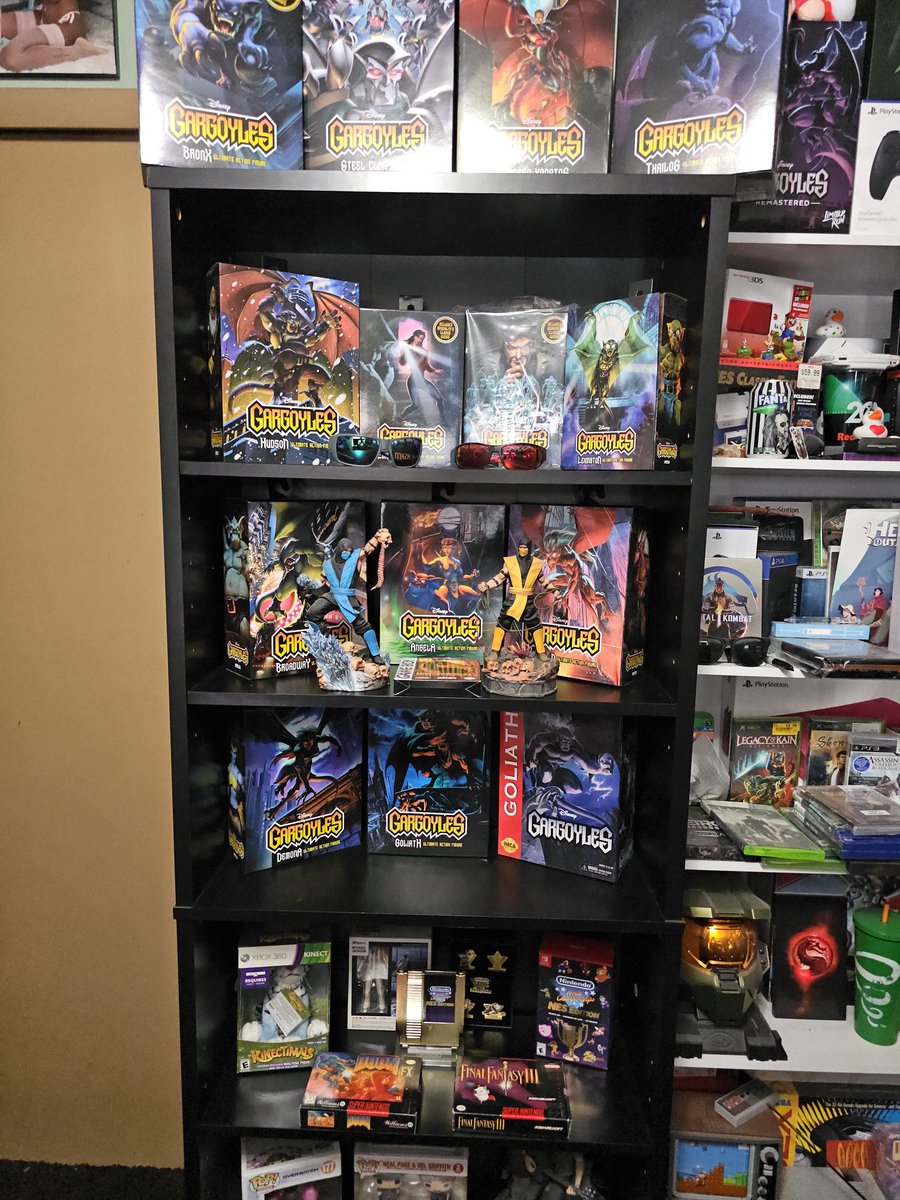 TheRedGargoyle's tweet image. Gargoyle collection is complete.