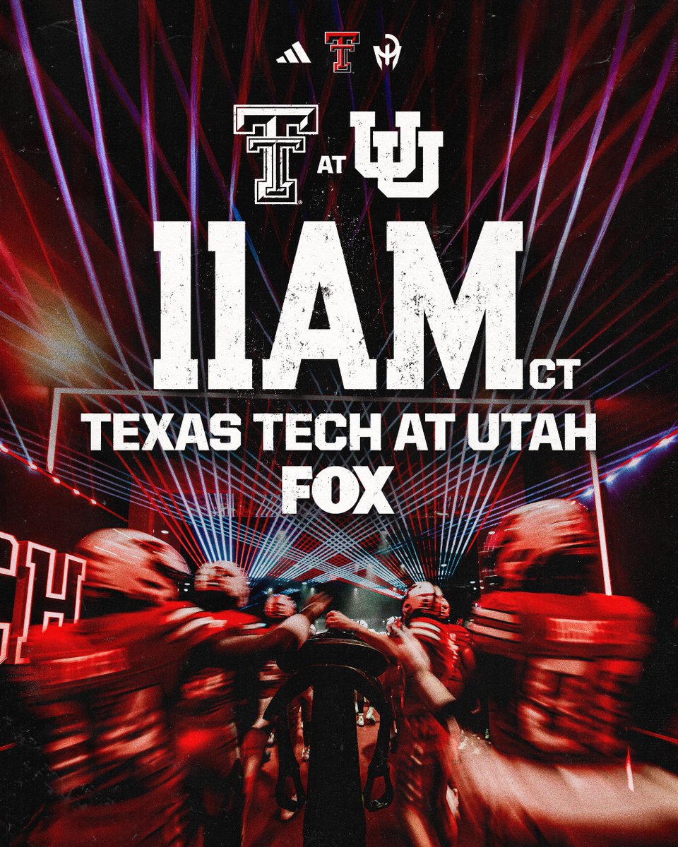 Kick time is set for our conference opener

⏰ 11am CT in SLC