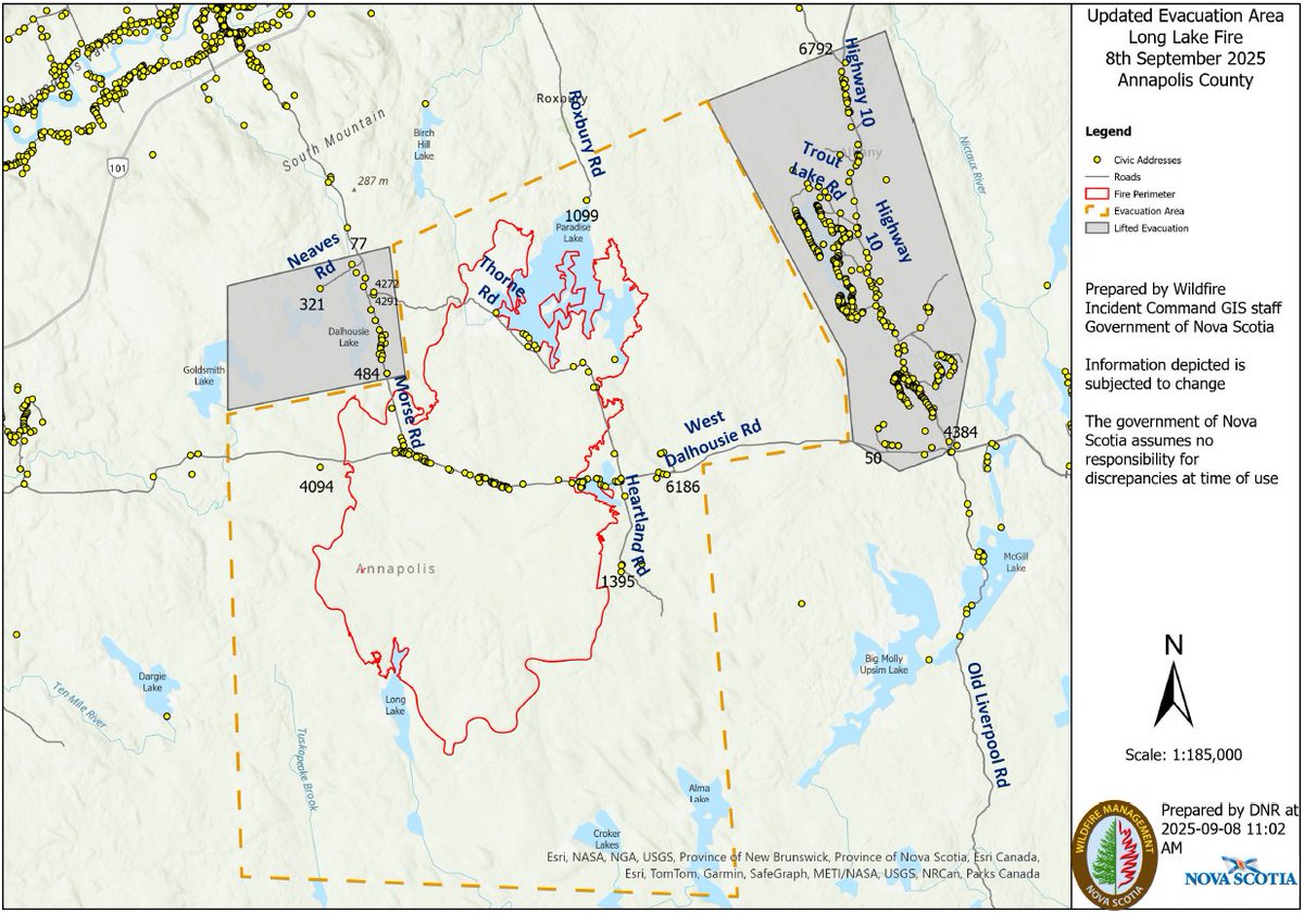 More Evacuees of Long Lake Wildfires Can Return Home; Fire Status Changed to Held news.novascotia.ca/en/2025/09/08/…