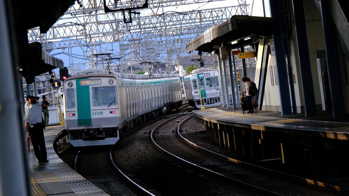 未来都市の下のED-209 ついに！！ #京都市営地下鉄 × #映画8番出口 映画『8番出口