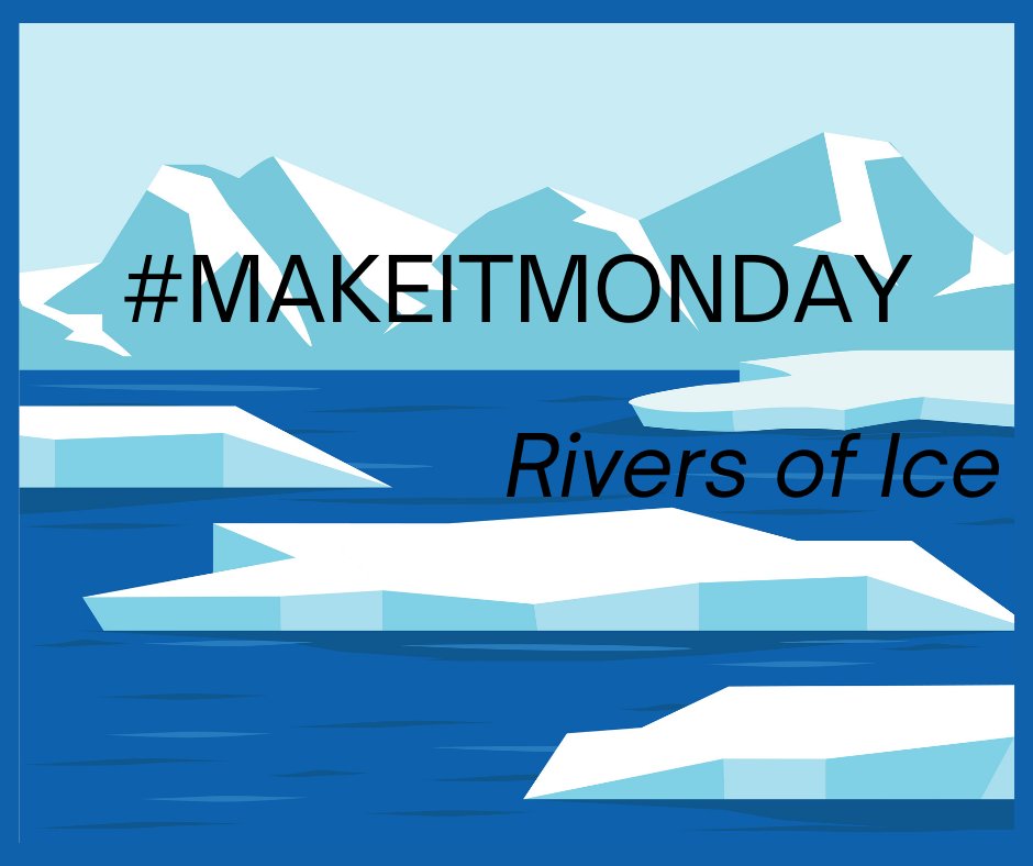 Glaciers, snow line, ice field…it’s a really cool day for #makeitmonday! Today we will learn about glaciers on the move and make our very own.
Please follow the link for: background, procedures, extensions, and more!
earthobservatory.nasa.gov/blogs/eokids/w…