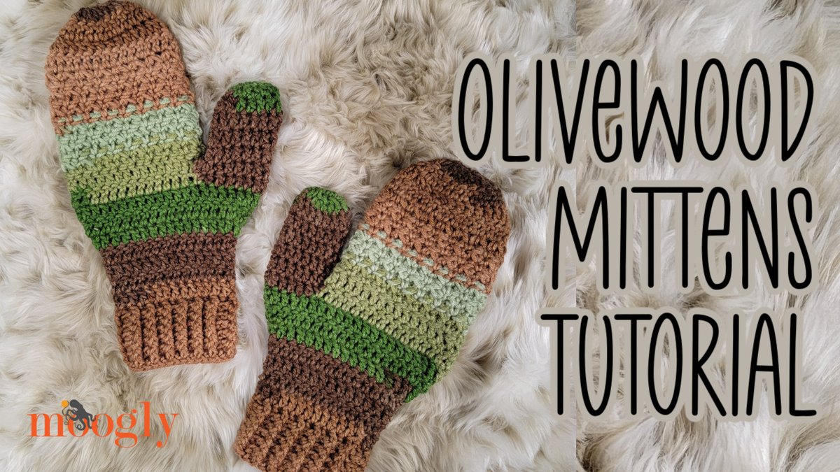 mooglyblog's tweet image. Ta-da! 😍 The Olivewood Mittens now have right and left-handed video tutorials as well!  This one took a little longer because we covered every step! Watch along with the free pattern here!
mooglyblog.com/olivewood-mitt… #crochet #learntocrochet