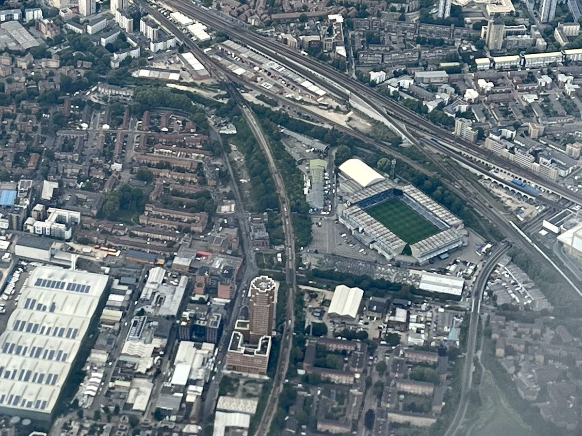 #MillwallFC from the air.