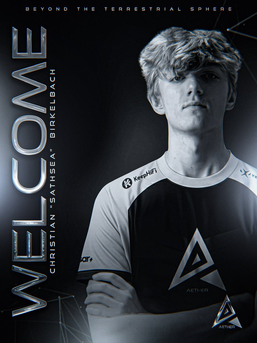 TeamAetherX's tweet image. Following our recent departures, we’ll be trialing @sathcsgo along with a new fifth for upcoming events as we continue to evaluate our roster and results moving forward.
His debut will be in our upcoming ECL match tonight!
Welcome to Team Aether, Sathsea!