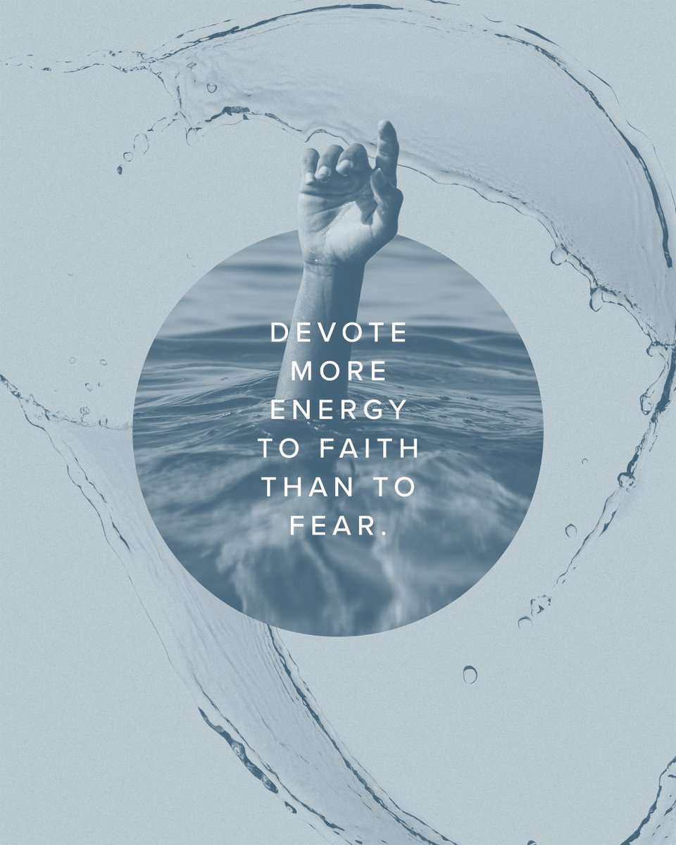 PNCC_SC's tweet photo. We all have a limit to our energy. We can devote that energy to focusing on fear, or we can reserve it for trusting God. Choose wisely.

Fear might be our gut instinct. But continuing in fear is a decision we make. We need to choose faith instead. https://t.co/H1AS5lebaD