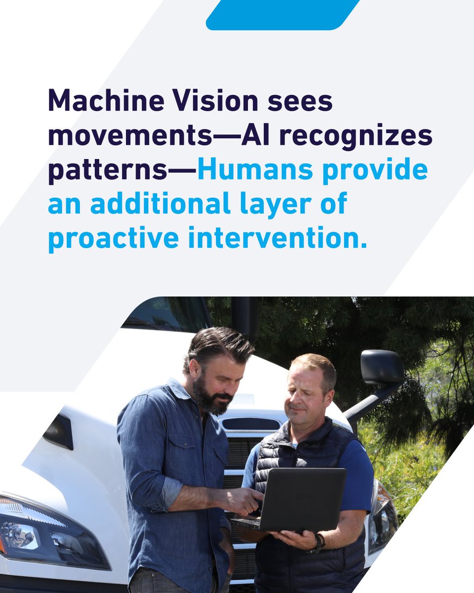 lytx's tweet image. AI alone isn’t enough.

Lytx combines AI + MV + professional review for proactive fatigue detection with greater precision.

🔗 bit.ly/46olvD1 

#FleetTech #FatigueDetection