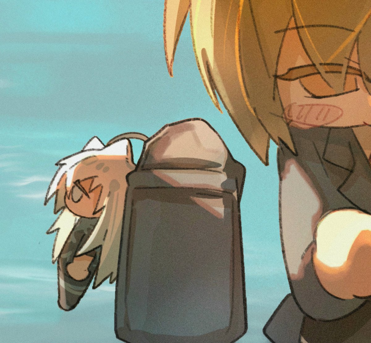 #lamento #ライコノ 
放課後 🚌バス亭

They must be dating!（part.2）

小努努我们喜欢你 白茶饭（14/100）
