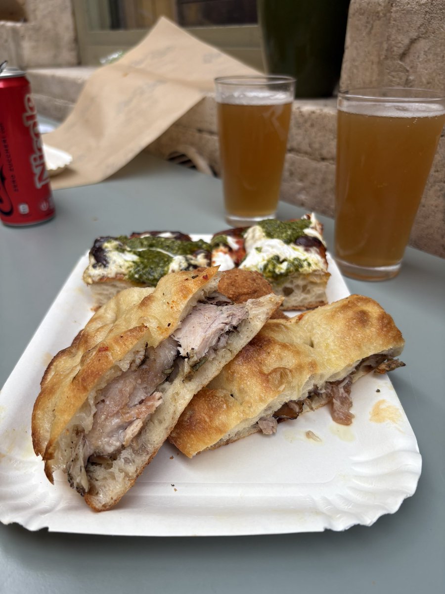 First day in Rome. Girlfriend asked me to share all the pictures I'd taken. The. She discovers the only thing I photographed, from numerous angles, was my pork sandwich.

(It was epic)
