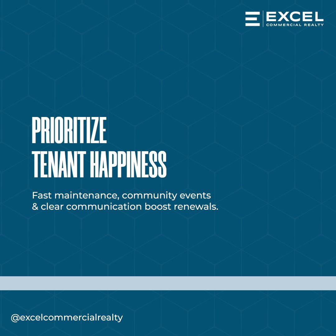 Multifamily Mondays 🏢📊
Welcome back to another Multifamily Mondays — where we help you retain great tenants and reduce costly turnover.

Strategy 5: Prioritize Tenant Happiness
🤝 Happy tenants stay longer.
Quick maintenance, community-building events, and clear communication