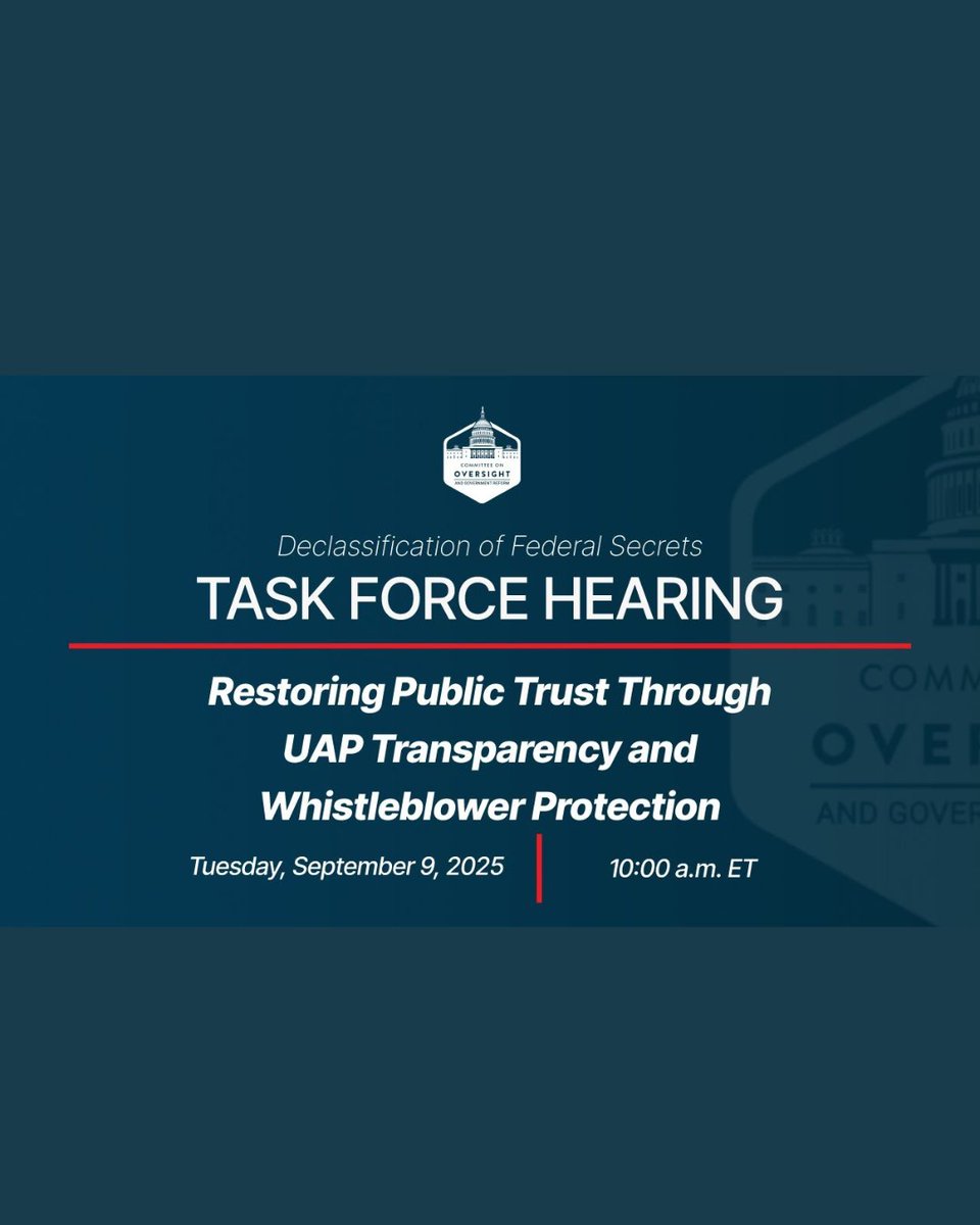 daniel_harary's tweet image. 🚨 The WOW! Signal News for the Week of September 8, 2025🚨

Big things are always happening in the world of Disclosure and Beyond 👽✨
** Next Congressional UAP Hearing is Sept. 9!
** Harvard’s Avi Loeb Says Interstellar Object 31/ATLAS is Not A Comet
** The 1977 WOW! Signal…