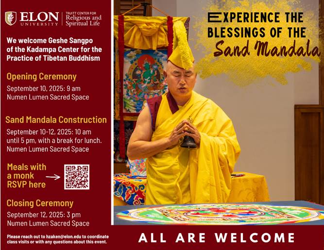 New Event! 🔥
Mandala construction 
Free experience!

📍 Numen Lumen building
⌚September 10: 9am
      September 11: 10:20-5pm
      September 12: 10am-3pm