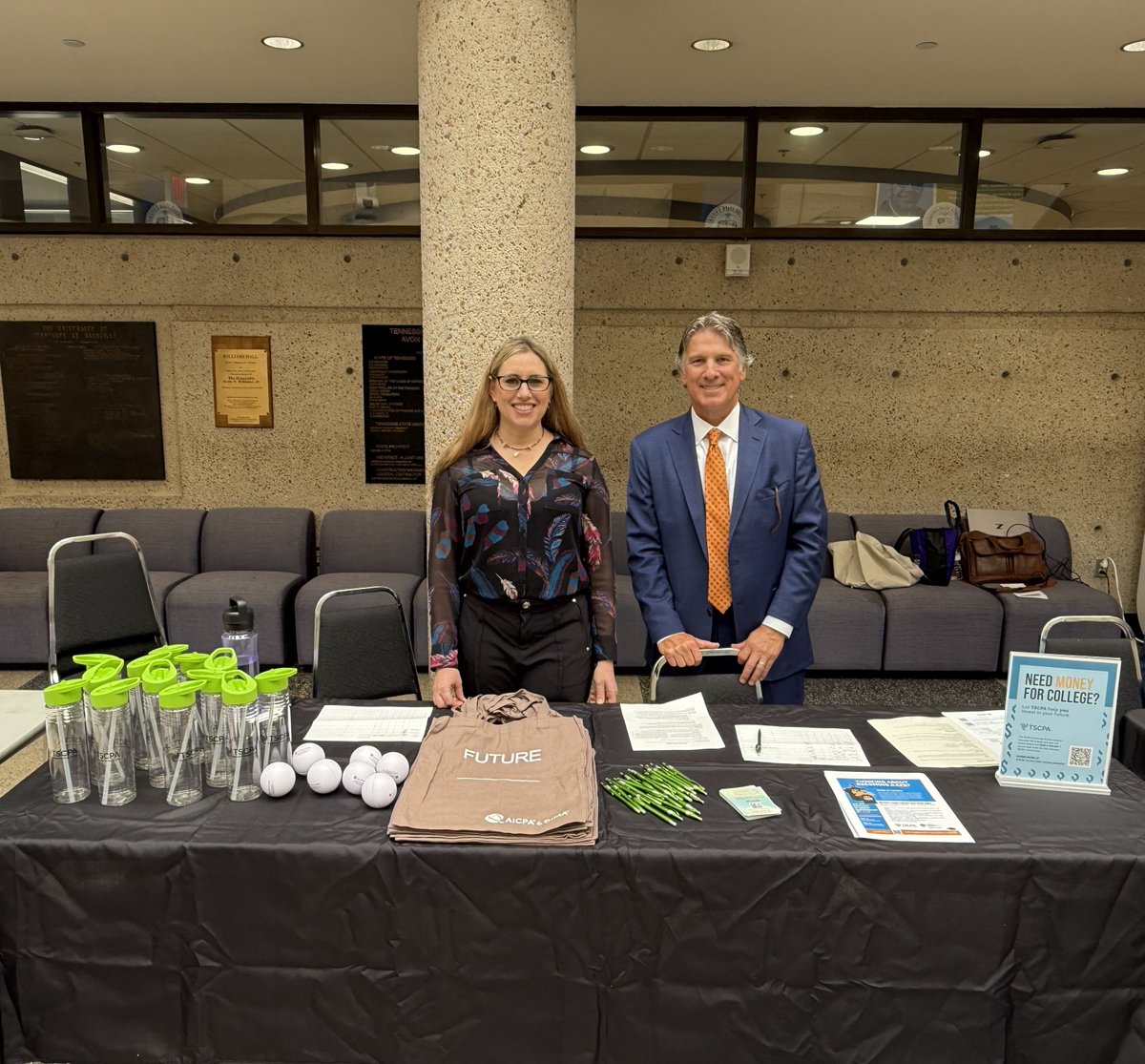 Last Tuesday, Candice attended Tennessee State University's Meet the Firms as a representative of the <a href="/TSCPA/">TSCPA</a>. We are grateful for the opportunity to meet so many great students!