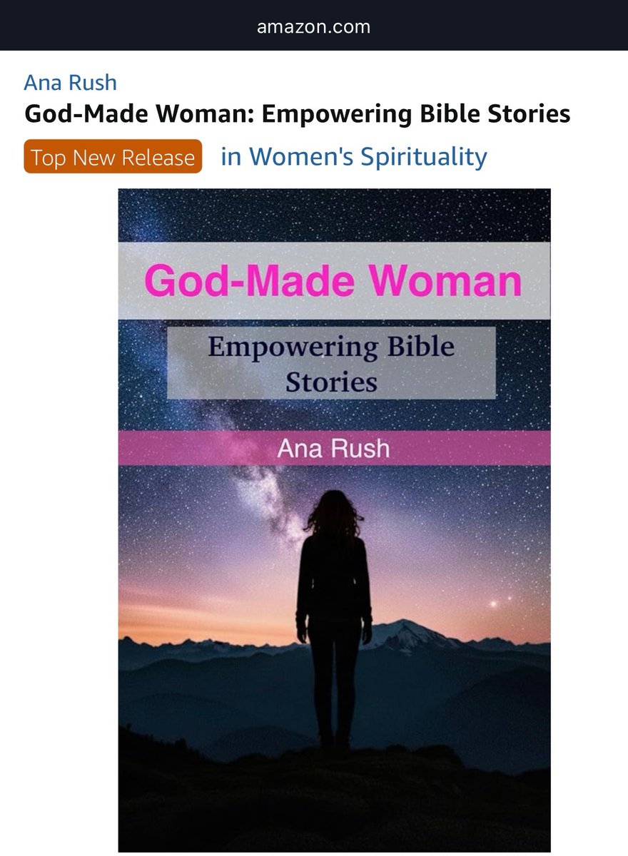 God-Made Woman is the #1 Top New Release in Women's Spirituality!