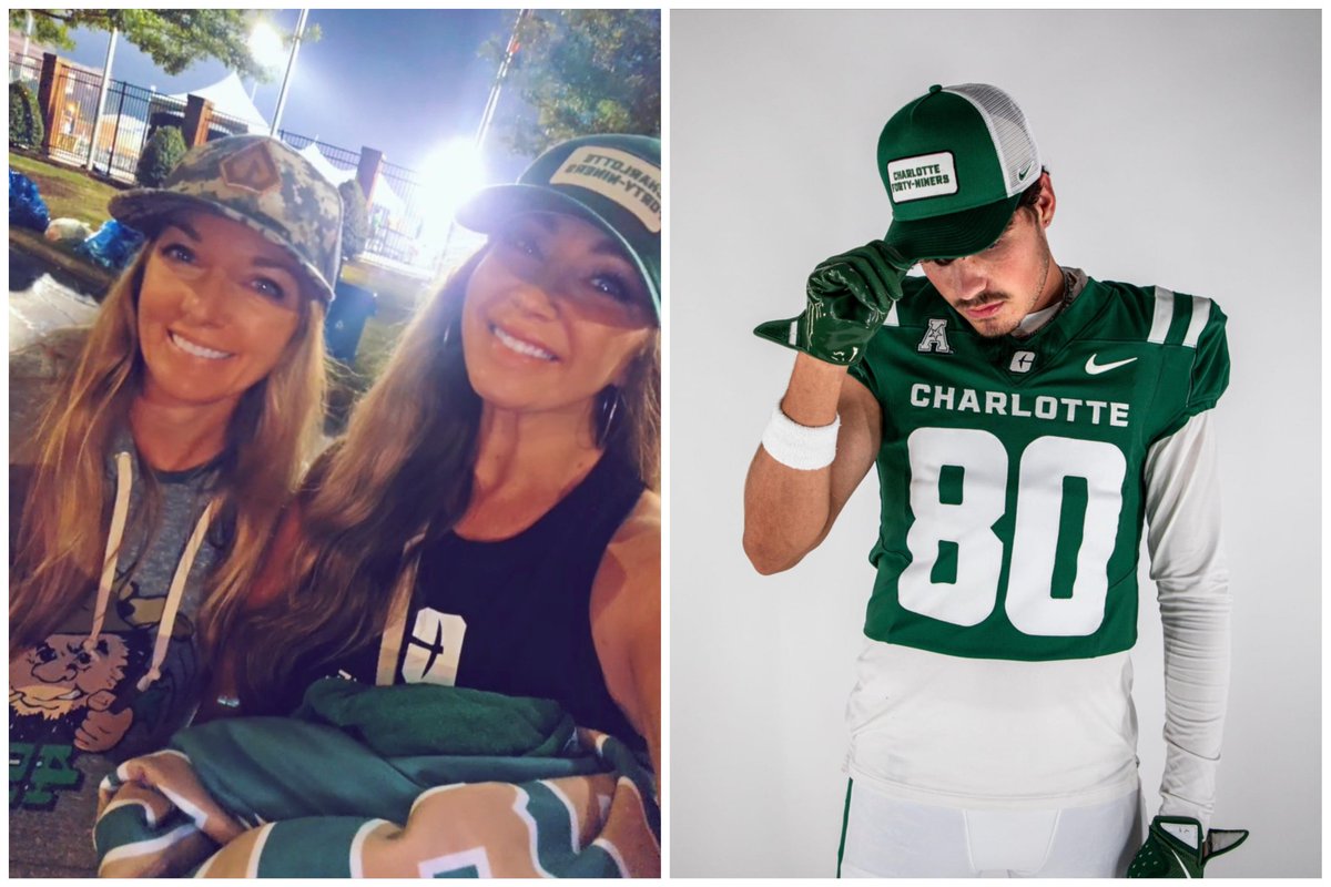 Gloria Hoffman (@glorialhoffman) on Twitter photo Also, had to grab the <a href="/CharlotteFTBL/">Charlotte Football</a> <a href="/Charlotte49ers/">Charlotte 49ers</a> hat once I saw it on <a href="/MiahHoffman11/">Jeremiah Hoffman ⭐⭐⭐ WR</a> 🙌🏼 Also, had to grab the <a href="/CharlotteFTBL/">Charlotte Football</a> <a href="/Charlotte49ers/">Charlotte 49ers</a> hat once I saw it on <a href="/MiahHoffman11/">Jeremiah Hoffman ⭐⭐⭐ WR</a> 🙌🏼