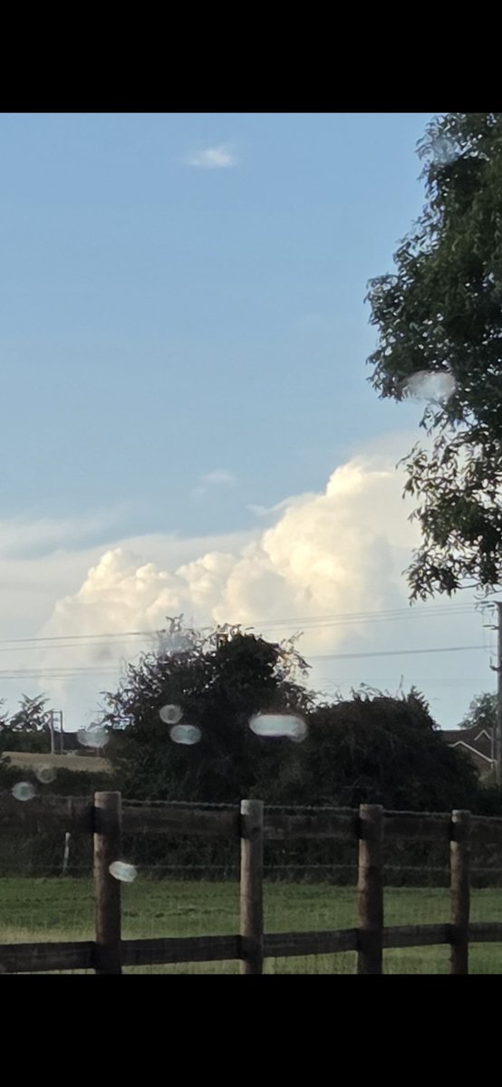 The military just released there next batch of biological warfare. There's two ground cloud machines either side of our town that release this shit into the atmosphere. It comes from the same place everyday. It was beautiful and blue today we even had a normal sunrise with fresh