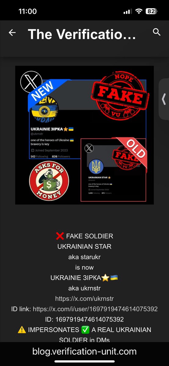 Hello again friends, this scammer @ukrnstr is still very much active on X. Please help by reposting and reporting for violation of privacy. ONLY MASS
REPORTING WORKS‼️Thank you and have a wonderful day 🙏