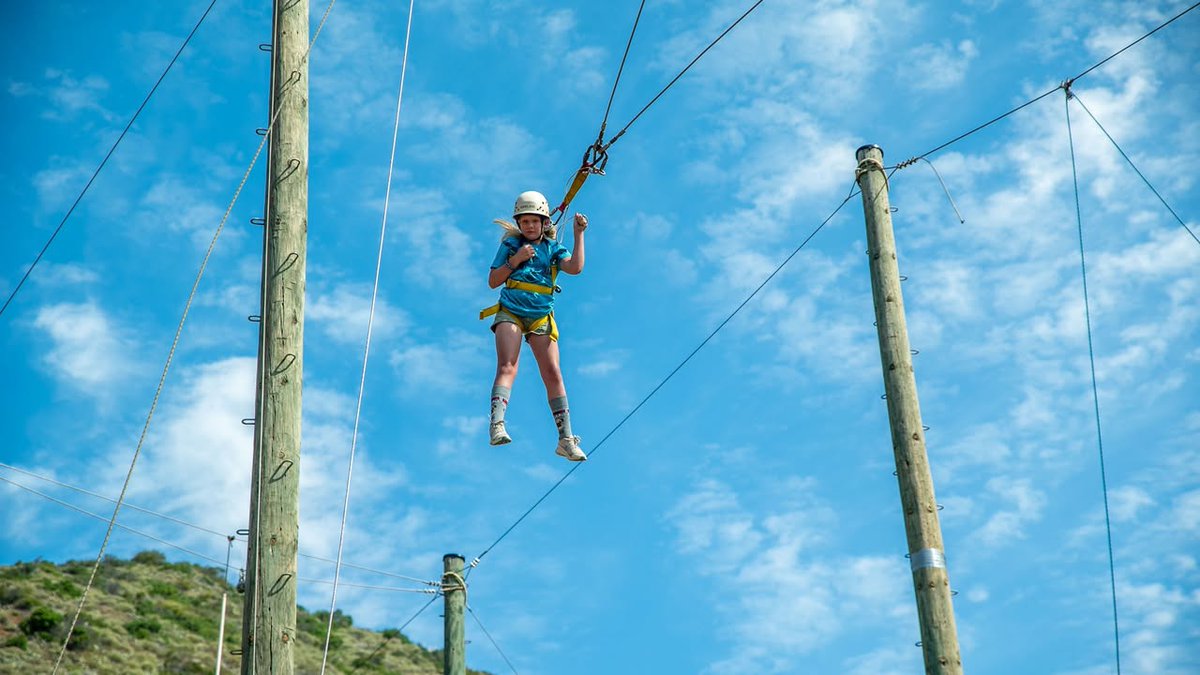 Nothing beats the thrill of the high ropes at CIMI!