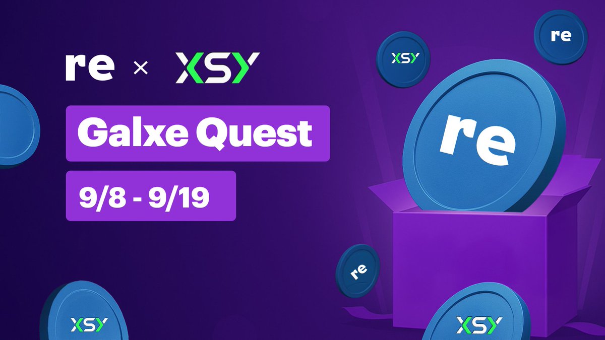 re's tweet photo. Re 🤝 @xsy_fi Galxe Quest is Live! 

Complete the tasks and let the surprises unfold 🎁

Visit here: https://t.co/0xk7RcUHob https://t.co/O75iyjP1Ap