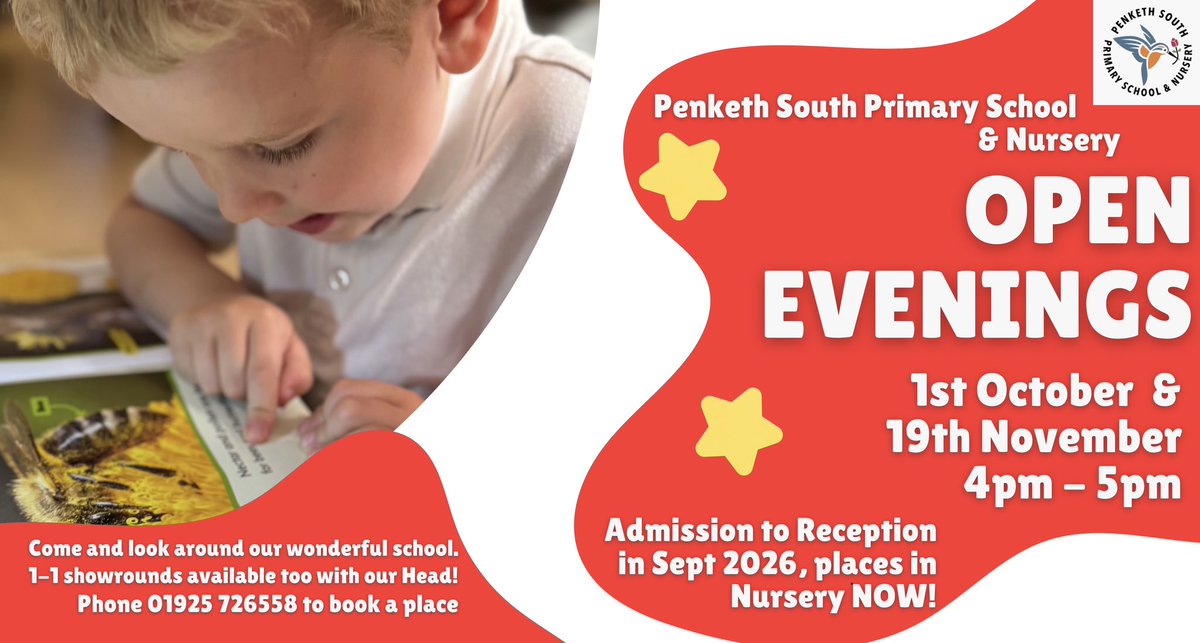 PenkethSouth's tweet image. We are looking forward to seeing you at our Open Events. Please ring the office to book a place or to arrange a personal look around during the day.