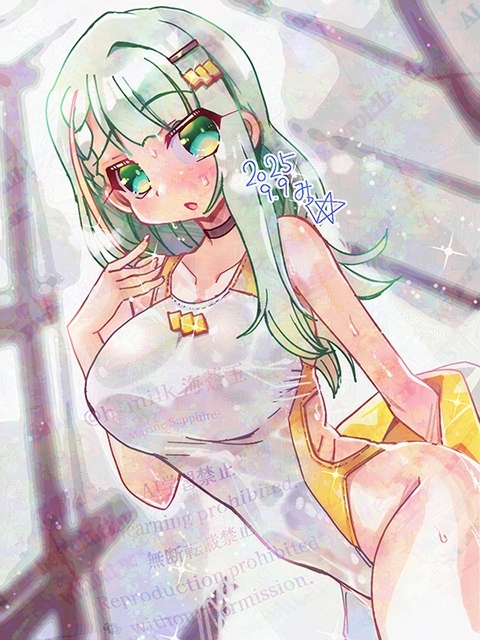 例の白競泳つのせ大好き^^ 