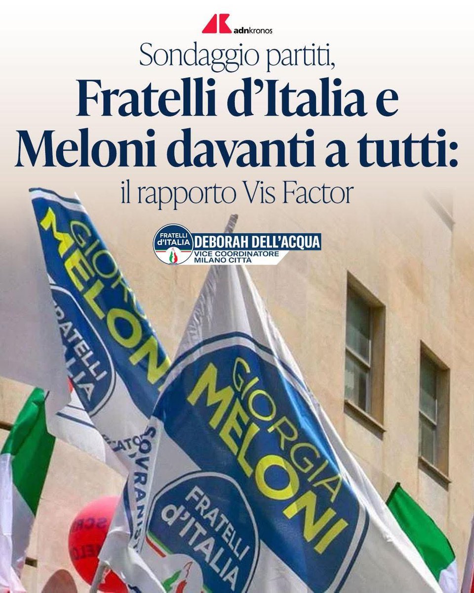 Duro lavoro, coerenza e passione. Questa la ricetta che ha portato <a href="/GiorgiaMeloni/">Giorgia Meloni</a> al Governo della Nazione e che la fa rimanere stabilmente in testa negli indici di gradimento degli italiani. Avanti così!