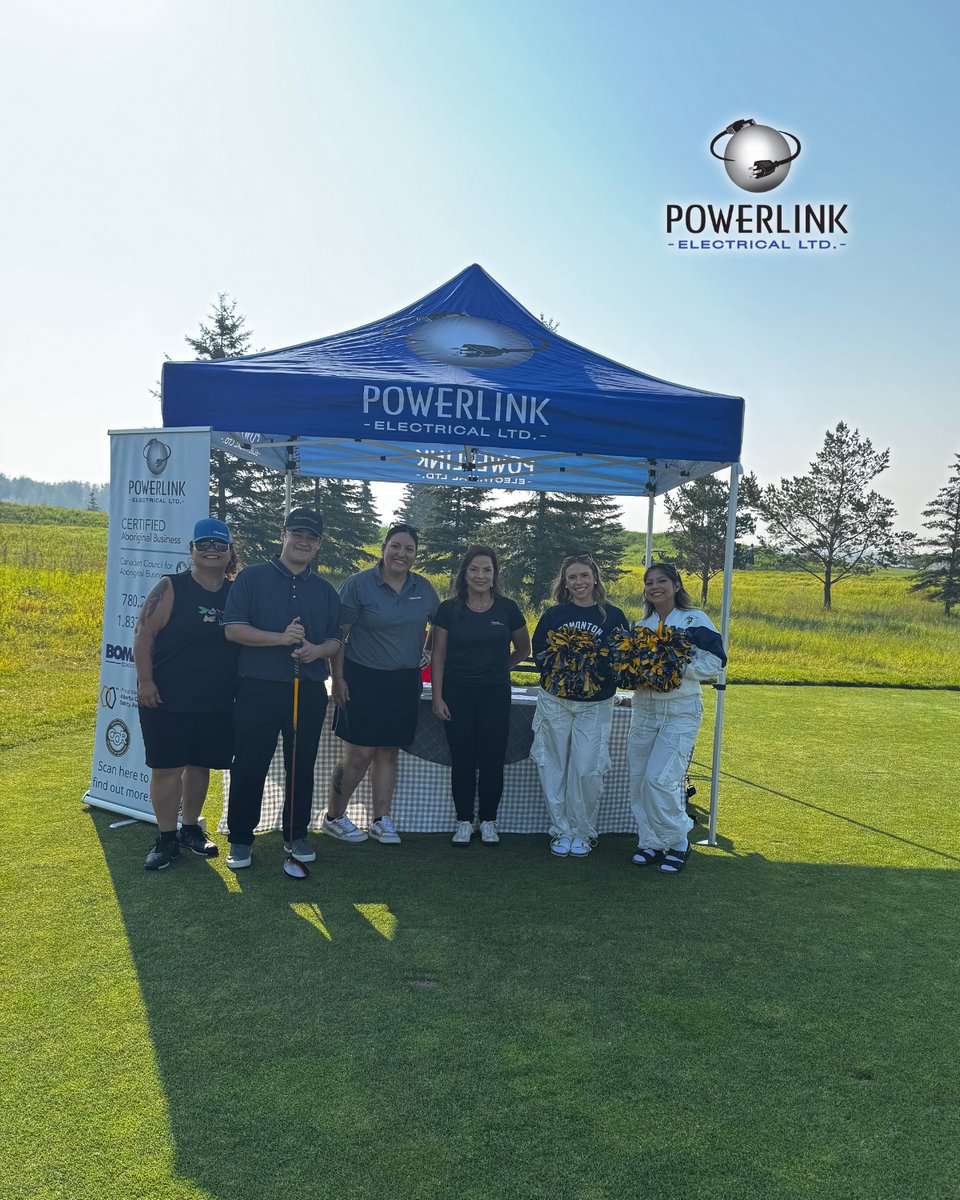 PowerlinkEle's tweet photo. We were proud to be on the course this summer at two great tournaments:

🏌️ Enoch – July 17
🏌️ ServiceMaster – Aug 28

Both were a chance to connect, and strengthen relationships beyond the jobsite. Thanks to everyone involved, we’re looking forward to the next one! https://t.co/28HgMub9G8