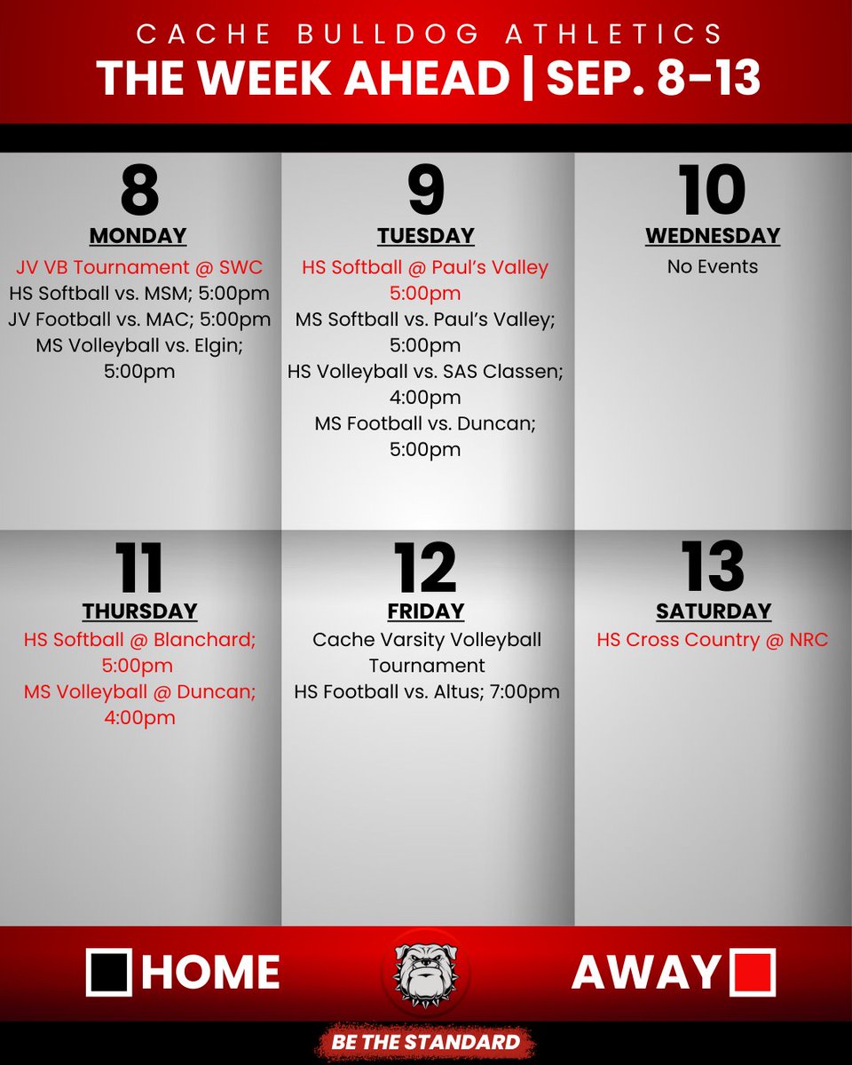 Cache Bulldog Athletics tweet media