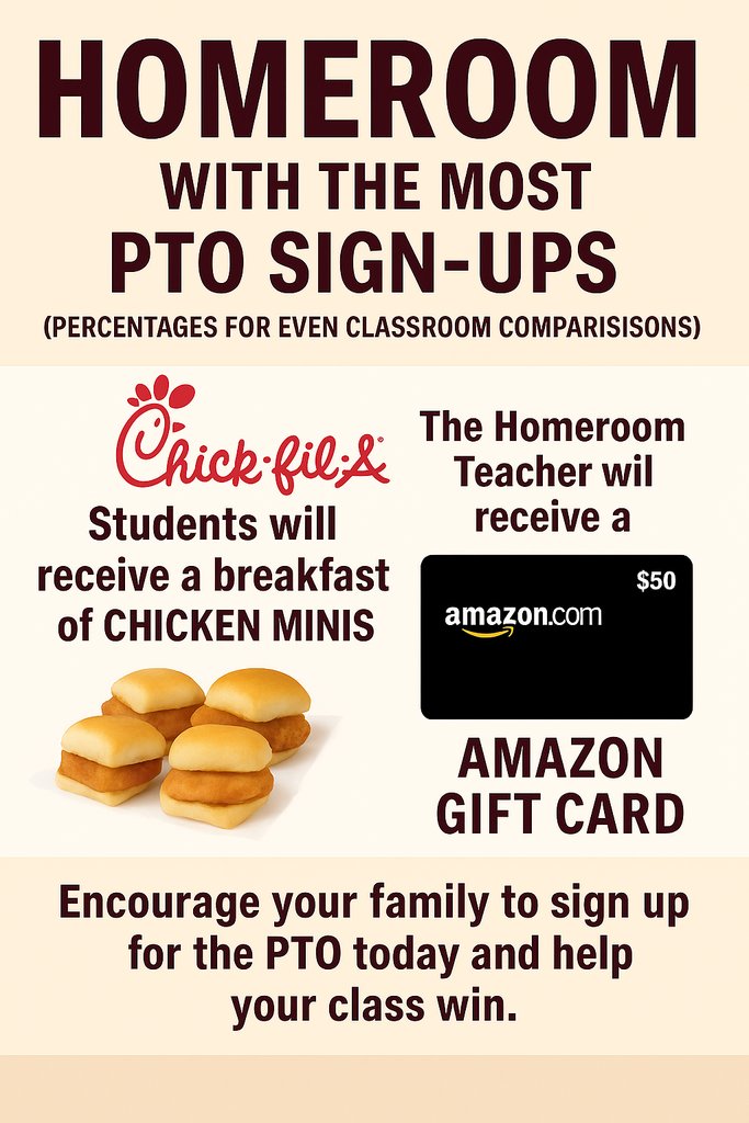 Please support Lucas and join the PTO!