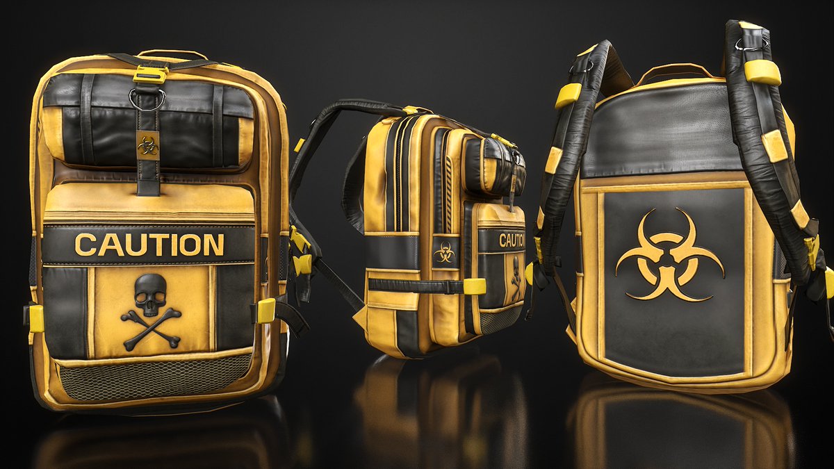 Yo for next week i made Caution Backpack for <a href="/playrust/">Rust</a>  hope you like it