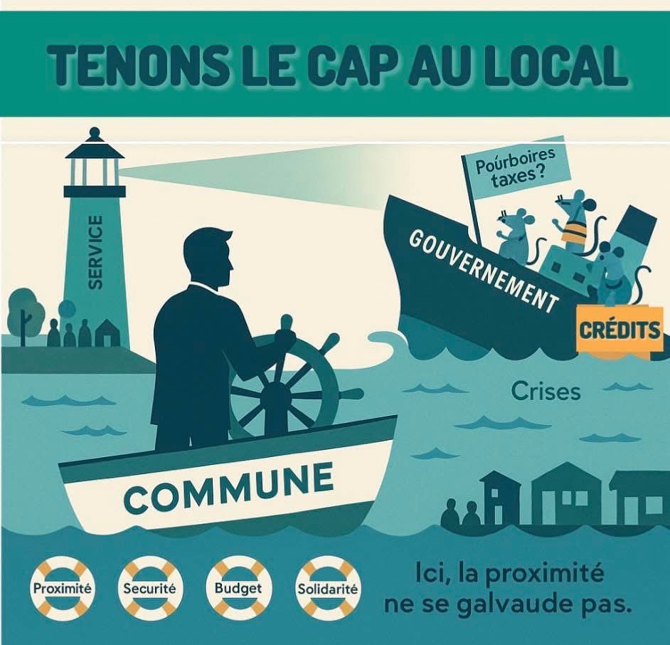 « Liberté de jugement et indépendance d’esprit : conditions d’une action utile et de la hauteur nécessaire face au tumulte du moment »

Dans l’incertitude ambiante, un maire et son Conseil municipal n’ont pas le luxe du vacarme médiatique.