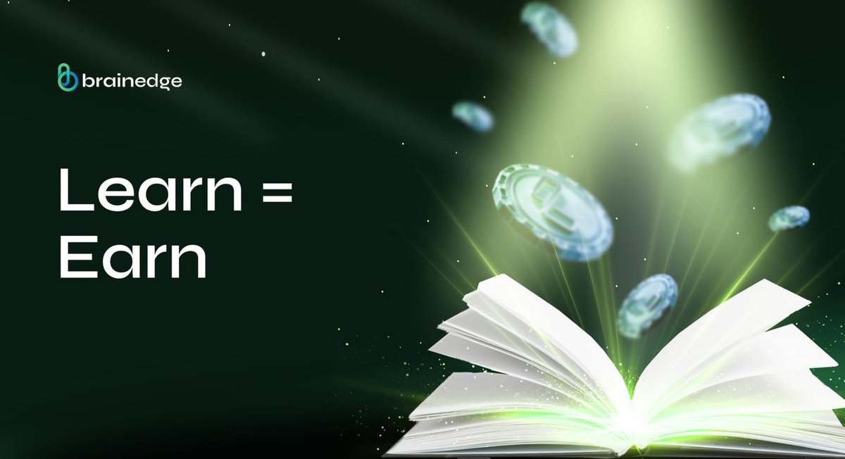 This is next-level learning! With Brainedge, knowledge isn’t just power, it’s real value.
Learning, earning, and growing all at once.
 #LearnToEarn #Brainedge