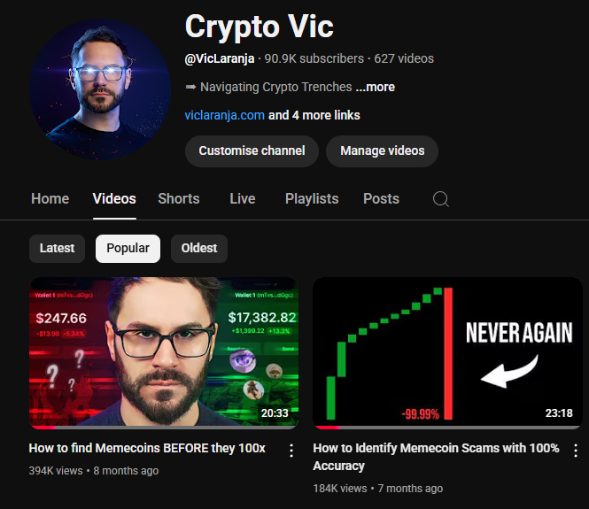 <a href="/frankie_lapenna/">GYAT COIN</a> Come on my Live Stream <a href="/frankie_lapenna/">GYAT COIN</a> 

I've had Murad and Ron from $ufd 

youtube.com/@VicLaranja