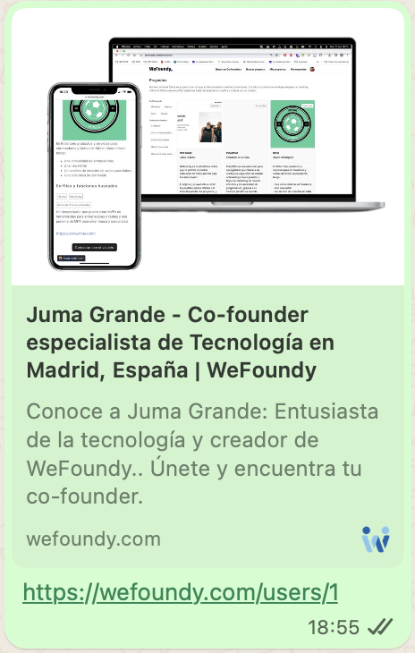 JumaGrande's tweet photo. Search Console tiene bloqueados más de la mitad de los perfiles de WeFoundy, e imagino que será por ser demasiado genérico.

He creado un sistema dinámico de SERPS y OpenGraph a ver si mejora. En unos días lo veremos:

#buildinpublic https://t.co/GBdFyA3ALq