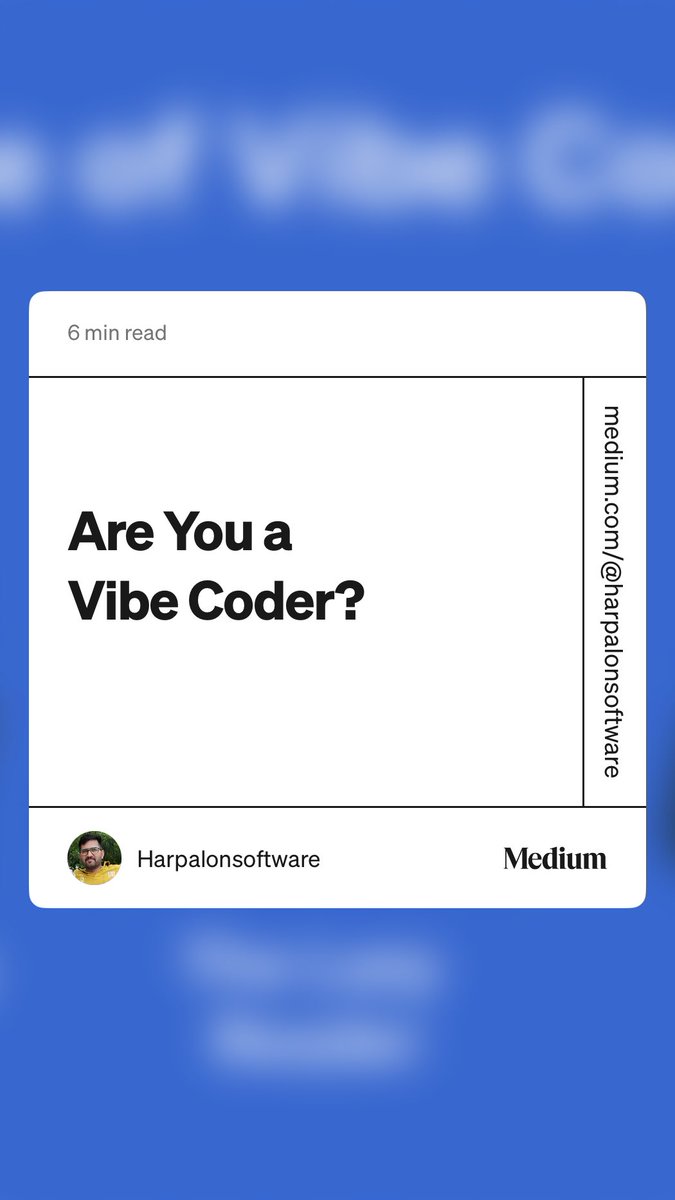 Harpal_Software's tweet photo. Published an article on Medium . Please check it out 👇 https://t.co/LAKJJ0KFqQ https://t.co/uIXKOI2CLK