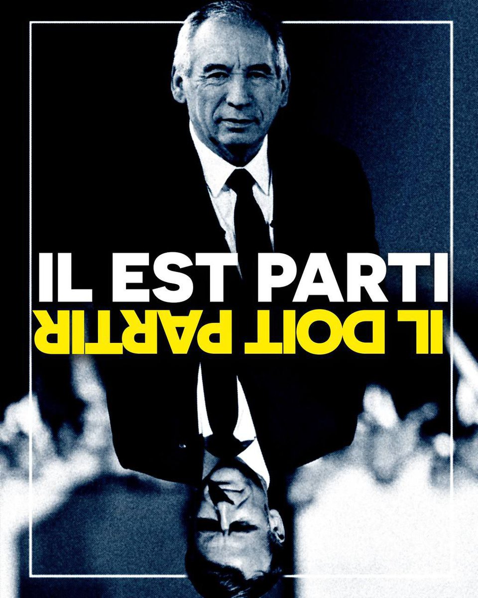 🎉 Ce soir, nous fêtons le départ du bouffon du Roi.
👑 Mercredi, c'est au Roi lui-même qu'on s'attaque.
🚩 Notre victoire ne fait que commencer.

#IndignonsNous #10Septembre #BloquonsTout