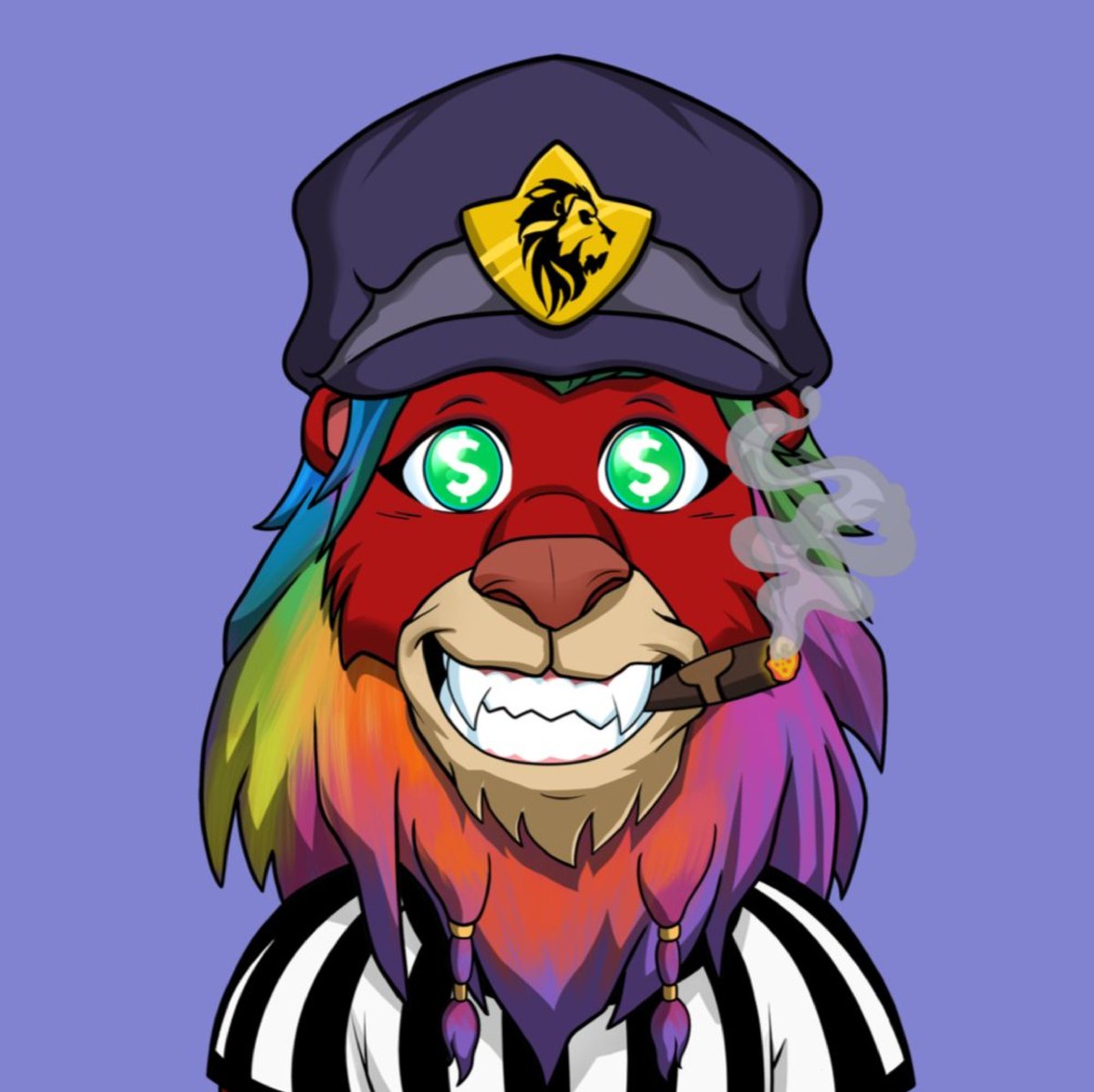 Manebow Monday <a href="/LazyLionsNFT/">Lazy Lions 👑</a> 🌈🦁