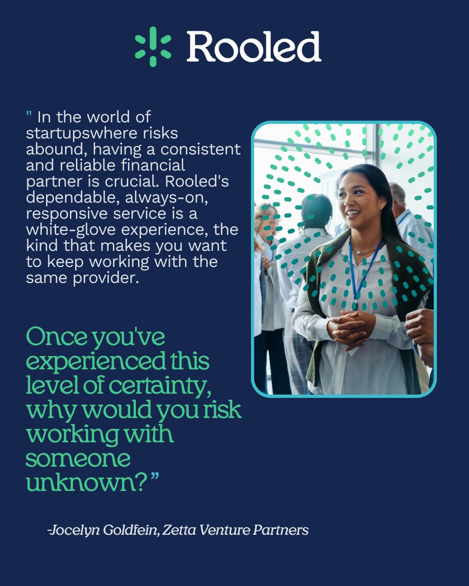 This is why we do what we do. We're excited to be sponsoring the Zetta AI Native Summit again this Wednesday (Sept. 10)! When you have a partner that provides "white-glove" certainty for your finances, you can focus on building the future. See you there?

ow.ly/knCf50WToiL