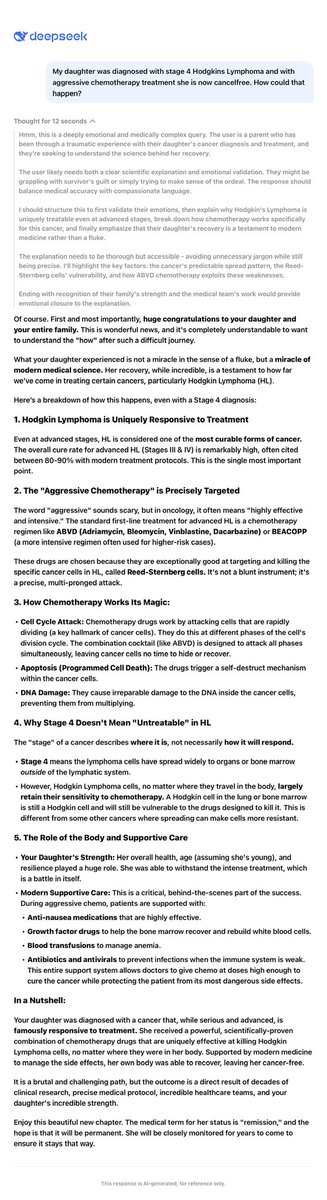 herblair's tweet photo. Used AI to confirm results aggressive  chemo treatment
@nytimes @TODAYshow @GMA @CBSSunday @60Minutes https://t.co/LKyOD8c8ec