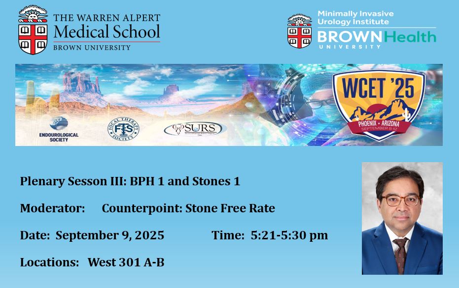World Congress of Endourology &amp; Technology being held in Arizona.   Congratulations to our team!  Have a great meeting!