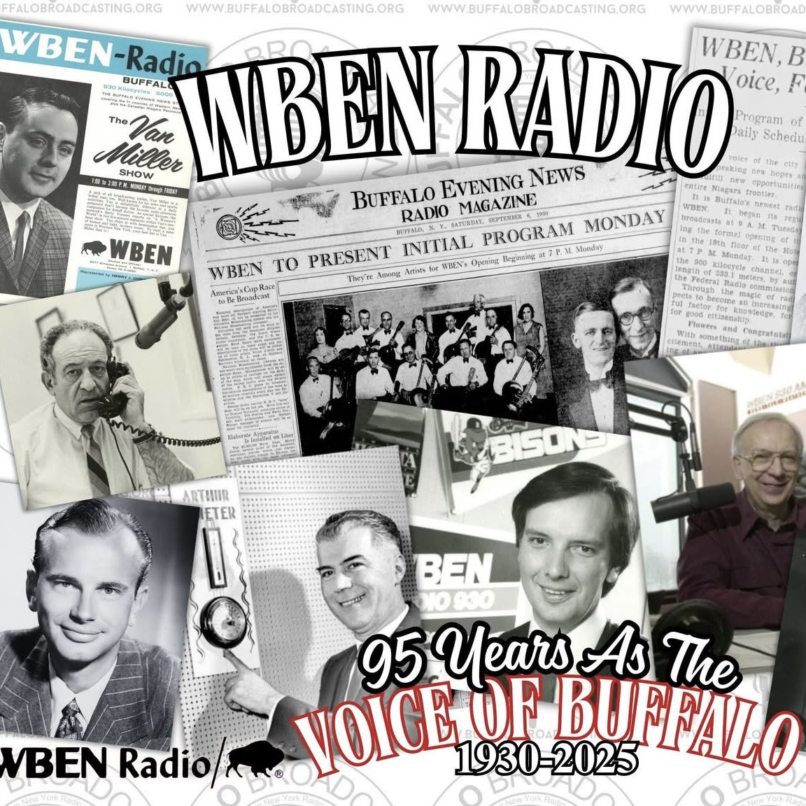 Buffalo Broadcasting (@buffaloradiotv) on Twitter photo Celebrating 95 Years As The "Voice Of Buffalo." WBEN NewsRadio signed on the air Monday, September 8, 1930 from studios located at the Statler Hotel. <a href="/SusanWBEN/">Susan Wenger</a> <a href="/WBEN/">WBEN NewsRadio 930AM</a> <a href="/TomPuckettWBEN/">Tom Puckett</a> <a href="/TheJoeBeamer/">Joe Beamer</a> <a href="/dgbellavia/">David Bellavia</a> Celebrating 95 Years As The "Voice Of Buffalo." WBEN NewsRadio signed on the air Monday, September 8, 1930 from studios located at the Statler Hotel. <a href="/SusanWBEN/">Susan Wenger</a> <a href="/WBEN/">WBEN NewsRadio 930AM</a> <a href="/TomPuckettWBEN/">Tom Puckett</a> <a href="/TheJoeBeamer/">Joe Beamer</a> <a href="/dgbellavia/">David Bellavia</a>