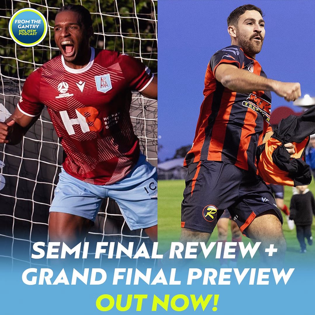Grand Final week is finally here 🎉

Alex, Nick, Nikola and Will are back and we’ve got you covered as we review the semi’s and look ahead to the big dance 🏆

Listen now via the link in bio! 

#NPL #NPLNSW #NPLMNSW #AusChampionship