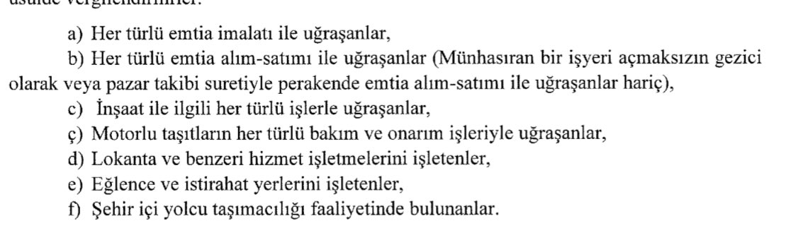 ESNAFA GETİRİLEN YENİ VERGİ DÜZENLEMESİ BİZE NASIL YANSIR?

Bugün yayımlanan Resmi Gazete ile büyükşehirlerde 30 bin üstü nüfuslu ilçelerdeki restoran ve tamirciler başta olmak üzere çeşitli esnafların götürü (basit) usul defter tutma olanağı kaldırıldı. 

🚘Sanayide ustaya